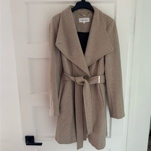 Calvin Klein Belted Coat